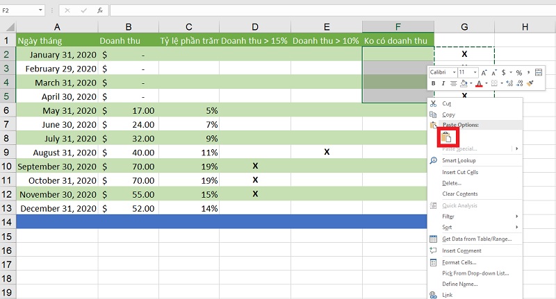 cat-dan-noi-dung-o-excel-2019-buoc-4