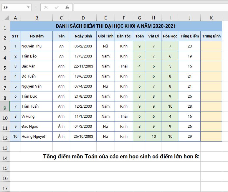 ham-tinh-tong-sumif-excel-2019-mau ham-tinh-tong-sumif-excel-2019-mau