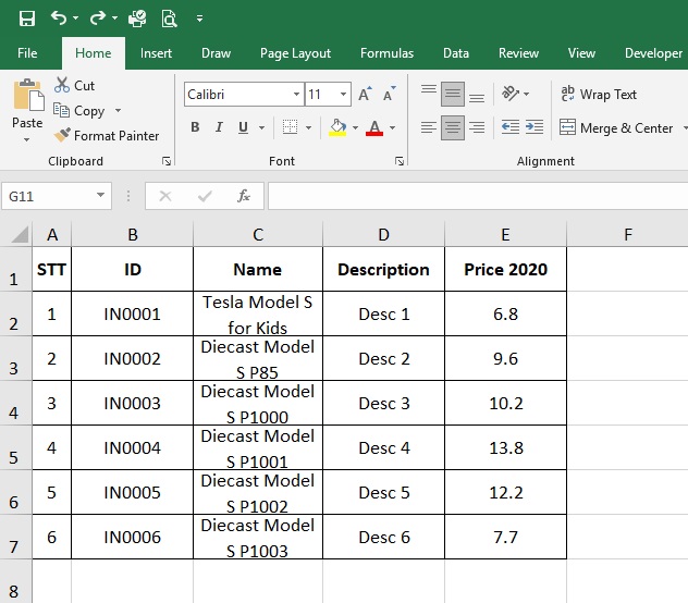 ngat-dong-cac-o-trong-excel-2019-buoc-2 ngat-dong-cac-o-trong-excel-2019-B2