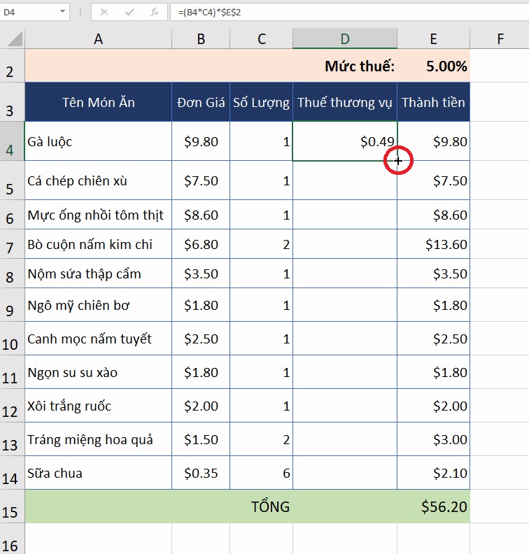 tham-chieu-tuyet-doi-excel-2019-buoc-4 tham-chieu-tuyet-doi-excel-2019-buoc-4