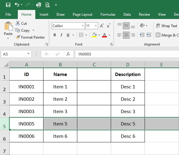 xoa-hang-hoac-cot-excel-2019-buoc-3 xoa-hang-hoac-cot-excel-2019-buoc-3